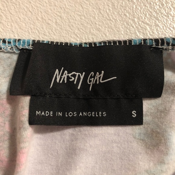 Nasty Gal Neon Leopard Print Crop Top - Picture 7 of 7